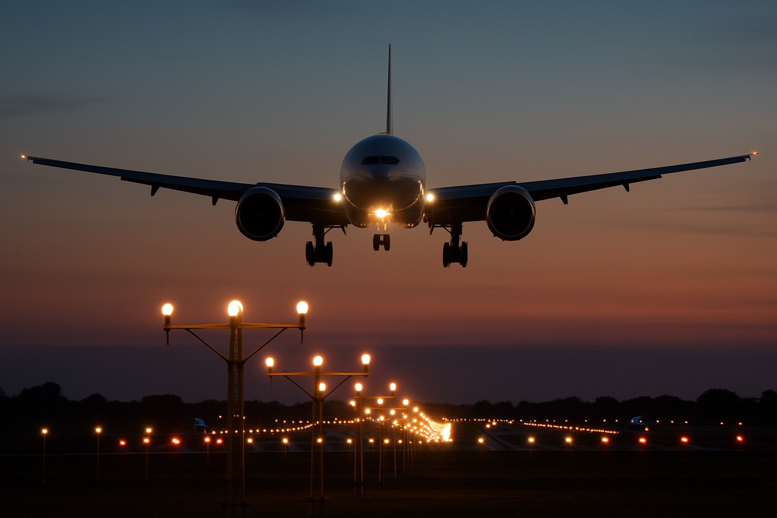Etihad Airways aircraft on runway