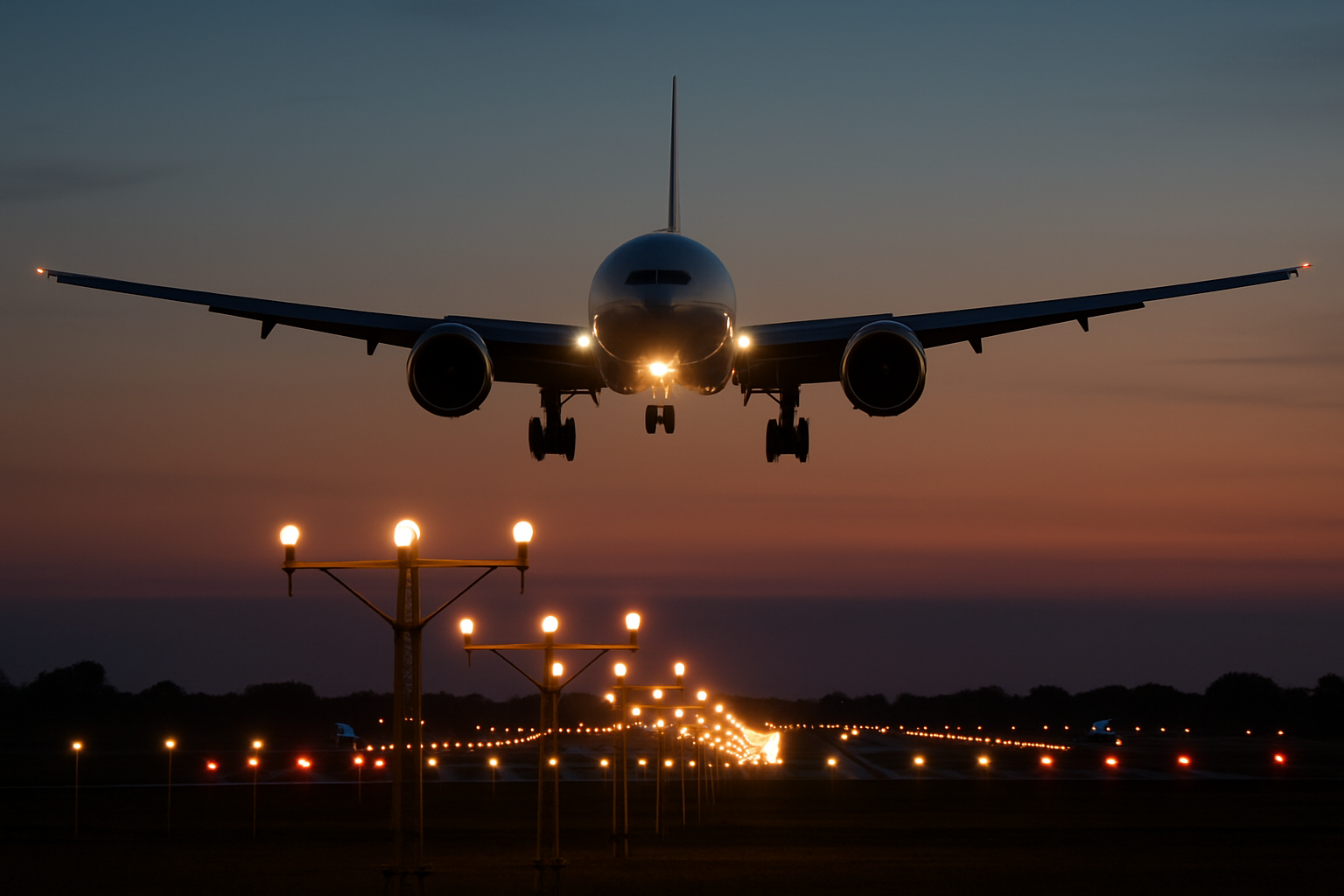 Etihad Airways aircraft on runway