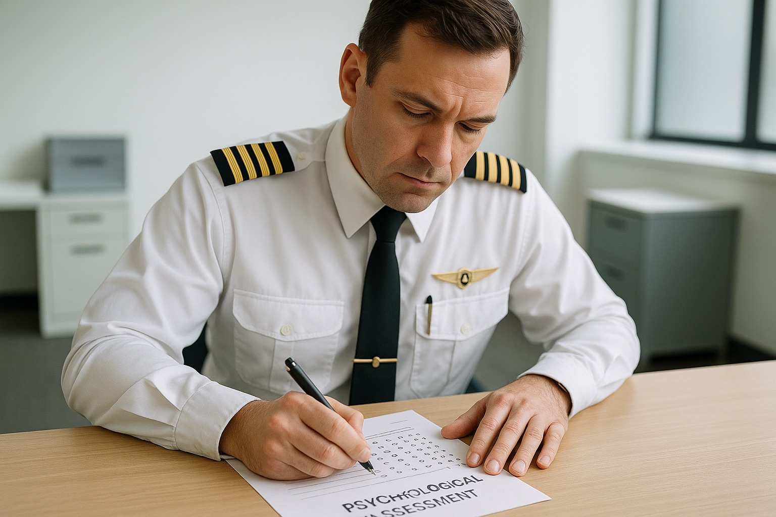 Airline pilot personality assessment